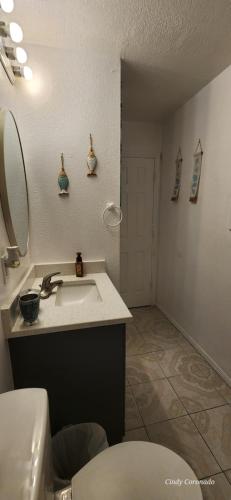 Koupelna v ubytování Casita Bonita