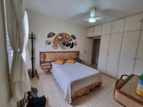 Postel nebo postele na pokoji v ubytování Refúgio Flor do Mar