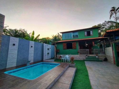 Πισίνα στο ή κοντά στο Green House Araçatiba