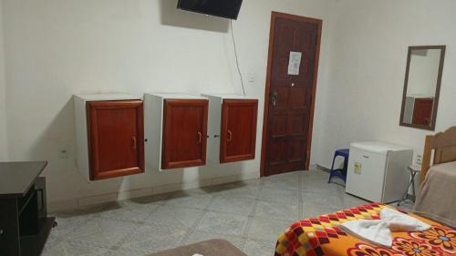 TV a/nebo společenská místnost v ubytování Hotel Araras - Centro de Manaus