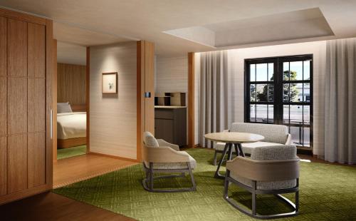 Χώρος καθιστικού στο Imperial Hotel Kyoto