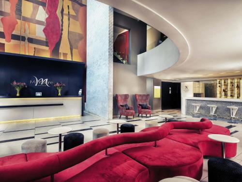 Χώρος καθιστικού στο Mercure Santiago Centro
