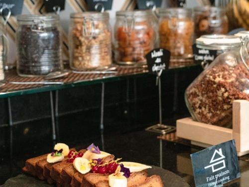 酒店内部或周边提供的食物