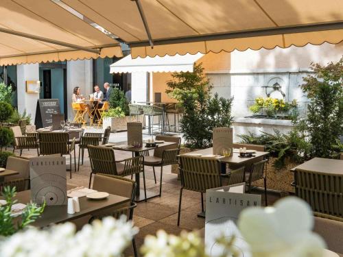 Restaurace v ubytování Hotel Rotary Geneva - MGallery