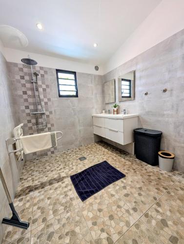 Koupelna v ubytování Etang Salé les bains - Corail Cosy