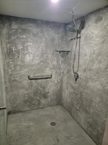 Koupelna v ubytování Suites & Lofts Olivier