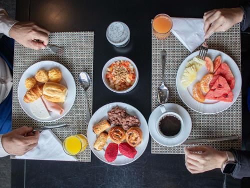 Refeições no hotel ou nas proximidades