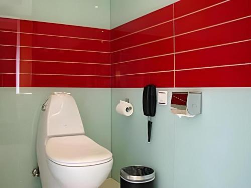 Phòng tắm tại Tomolo Hotel Wuzhan Branch