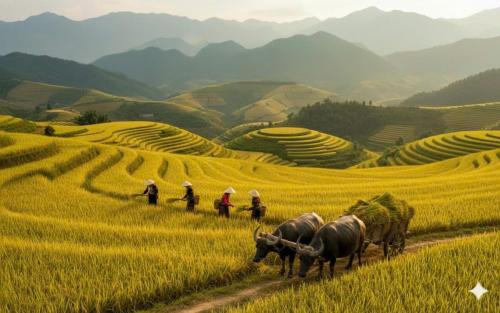 ホステルの近くで見られる自然の景観