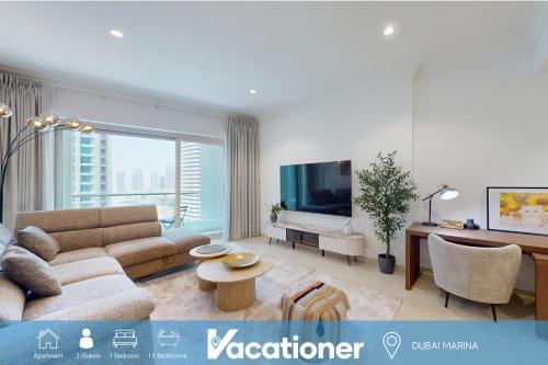 Vacationer Holiday Homes I Opulent 1 Bedroom l Chic Retreat in the Marina