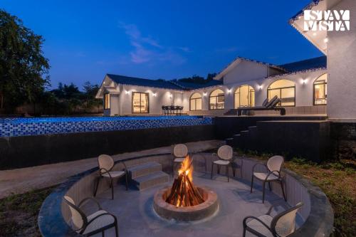 Το κτήριο όπου στεγάζεται  η βίλα