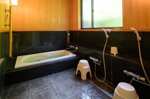 Koupelna v ubytování 小涌谷 樂 - kowakudani Raku