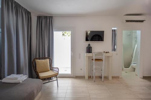 Koupelna v ubytování Depis luxury villas
