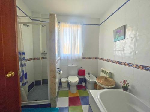 Koupelna v ubytování Home4u Casa Flamenca