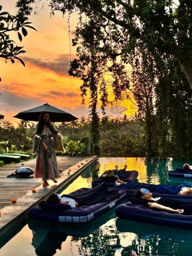 The Hidden Paradise Ubud - CHSE Certified — Pool view