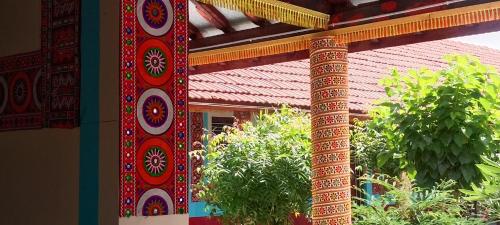 Zahrada ubytování Rann bhumi villa