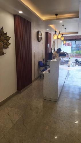 Fuajee või vastuvõtt majutusasutuses Hotel Manglam