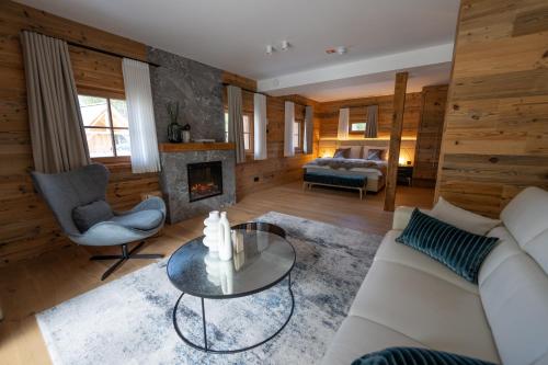 Posezení v ubytování Jakobs Lodge