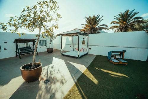 Zahrada ubytování Casa Maida