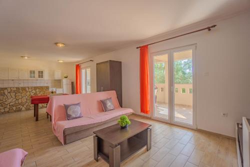 Χώρος καθιστικού στο Janje