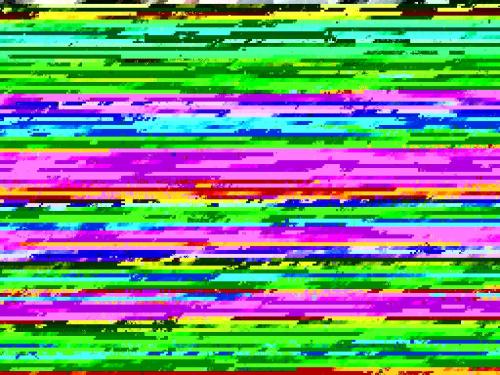a close up of a green and pink computer screen at Holiday Home Answald - 250m from the sea by Interhome in Harboør