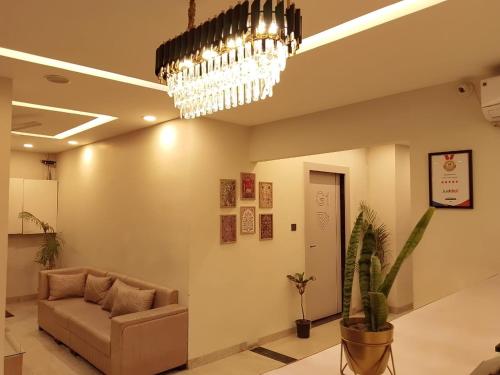 Posezení v ubytování Vilaasitaa Family Suites