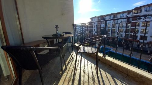 Μπαλκόνι ή βεράντα στο Apolon-7 Sea Breeze Apartment