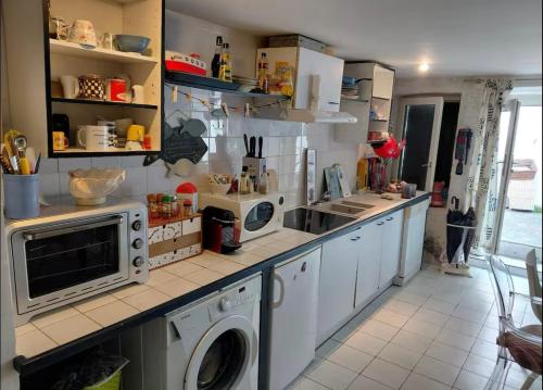 Dapur atau dapur kecil di Petite bulle