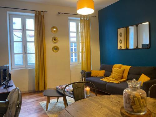 Posezení v ubytování L'Industriel - Cathédrale Notre-Dame - Netflix