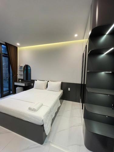 Ένα ή περισσότερα κρεβάτια σε δωμάτιο στο Subin home