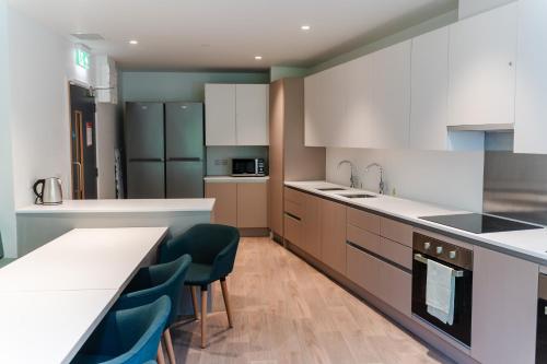 Una cocina o cocineta en Destiny Student - Burnet Point