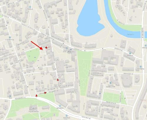 Fotografie z fotogalerie ubytování A cozy apartment with private entrance in the city centre v destinaci Panevėžys