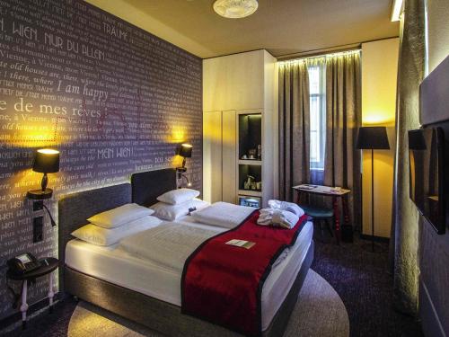 Postel nebo postele na pokoji v ubytování Mercure Vienna First