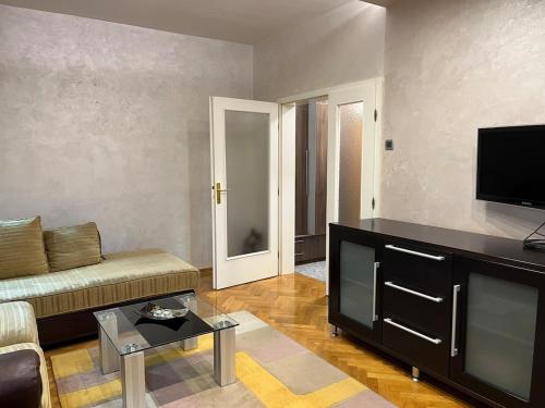 TV a/nebo společenská místnost v ubytování Arena