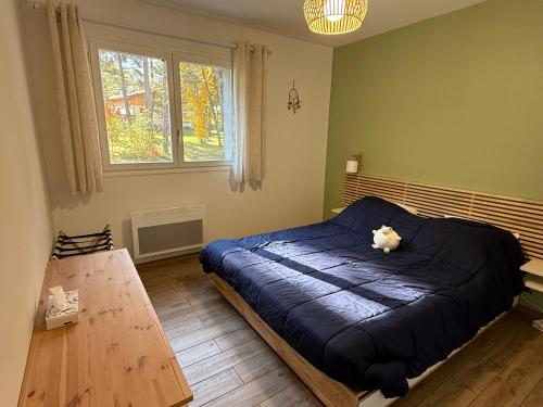 Postel nebo postele na pokoji v ubytování Chalet La Huette