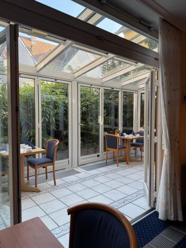 Balkón nebo terasa v ubytování Hotel-Restaurant Schwanen