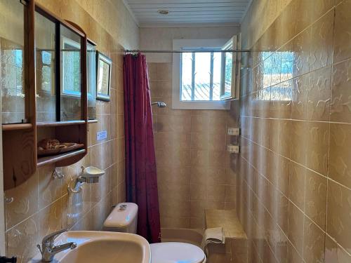 Koupelna v ubytování Le clos de la Tuf