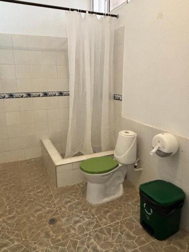 Ένα μπάνιο στο Sierraventura Hostel