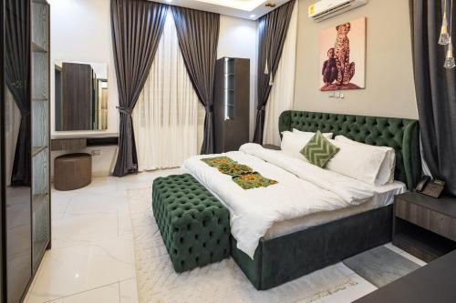 Llit o llits en una habitació de B&M Residence