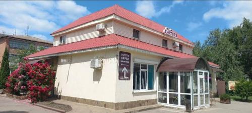 Το κτήριο όπου στεγάζεται  το μοτέλ