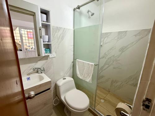 Ένα μπάνιο στο Casa central con parqueadero
