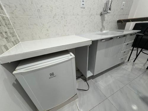Lindo Apartamento Mobiliado - COP 30にあるキッチンまたは簡易キッチン
