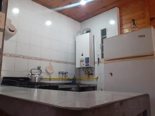 Η κουζίνα ή μικρή κουζίνα στο Pacha Quilla