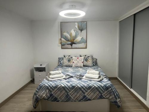 Ένα ή περισσότερα κρεβάτια σε δωμάτιο στο Phoenix Apartment