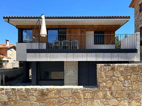 Un balcón o terraza de Los Castaños