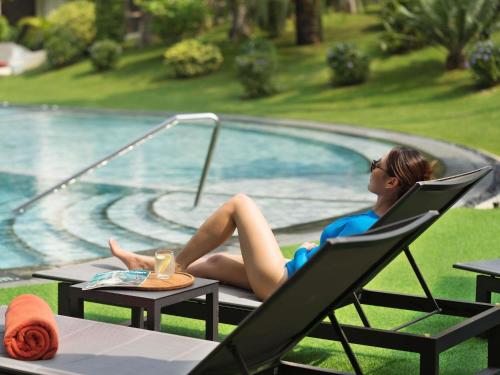 Bazén v ubytování Mövenpick BDMS Wellness Resort Bangkok nebo v jeho okolí