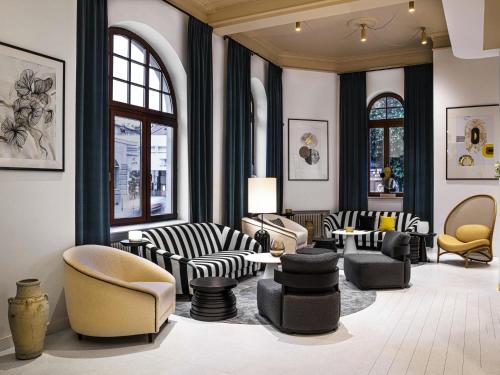 Khu vực ghế ngồi tại Rezydent Hotel Sopot - MGallery Collection