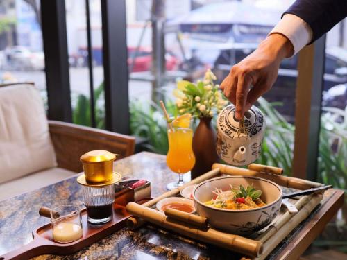 Mad på hotellet eller i nærheden