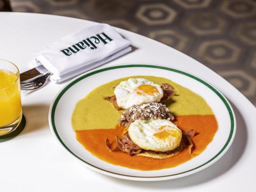 メキシコシティにあるNovotel Mexico City Toreoの卵皿