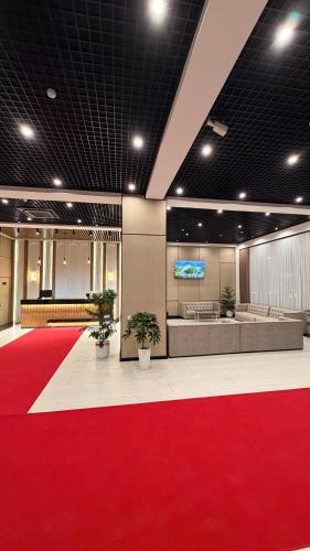 Posezení v ubytování SUVON Hotel